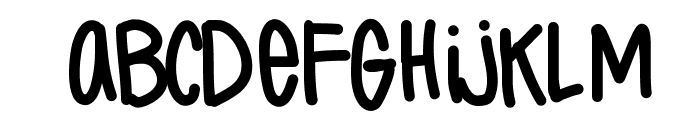 JustCole Font LOWERCASE