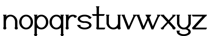Justice Action Demo Serif Font LOWERCASE