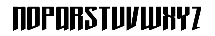 Justice Fighters Expand Font LOWERCASE