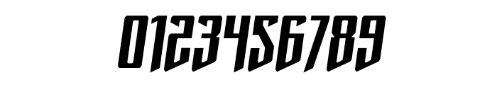 Justice Fighters Semi-Italic Font OTHER CHARS