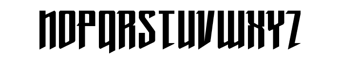 Justice Fighters Spaced Font UPPERCASE