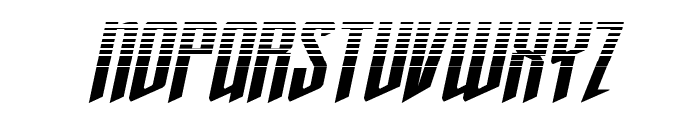 Justice Fighters Twotone Ital Font LOWERCASE