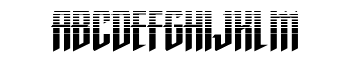 Justice Fighters Twotone Font UPPERCASE