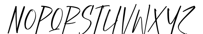 Justice Hunter Font LOWERCASE