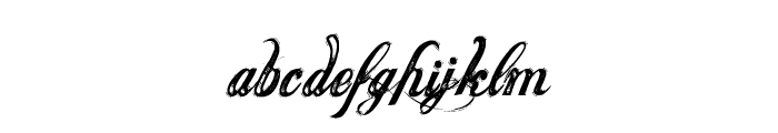 JusticebyDirt2 Font LOWERCASE