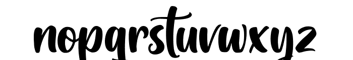 Justicia Font LOWERCASE