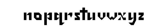 Justification Font LOWERCASE
