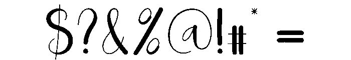 Justify Font OTHER CHARS