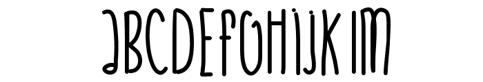 JustifyMyLove Font LOWERCASE