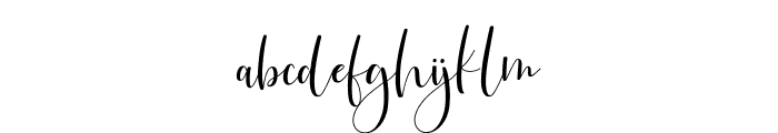 JustlovePersonalUseOnly Font LOWERCASE