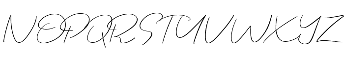 Justmine Demo Font UPPERCASE