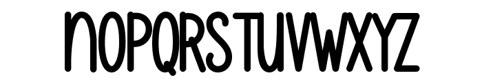 Justmore - Personal Use Font UPPERCASE