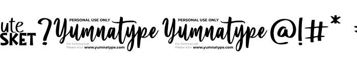 Jute Basket Personal Use Font OTHER CHARS