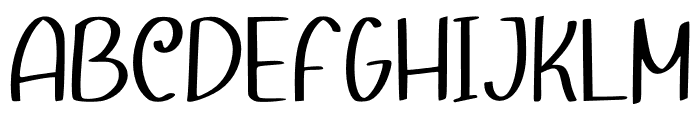 Jute Basket Personal Use Font UPPERCASE