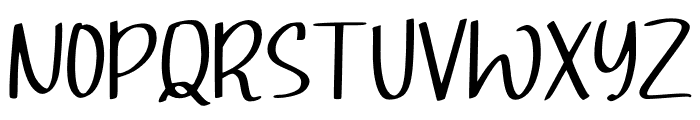Jute Basket Personal Use Font UPPERCASE