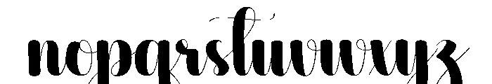 Juvenile Font LOWERCASE