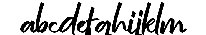 jullian Personal Use Only Font LOWERCASE