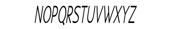 Juju-ExtracondensedItalic Font UPPERCASE