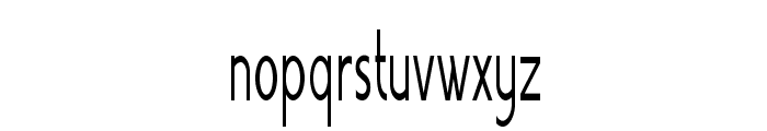 Juju-ExtracondensedRegular Font LOWERCASE