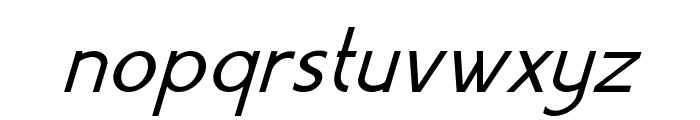 Juju-Italic Font LOWERCASE