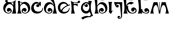 Jubileum Regular Font UPPERCASE