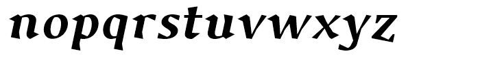 Jude Black Italic Font LOWERCASE