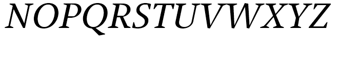 Jude Medium Italic Font UPPERCASE
