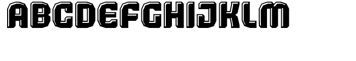 Judgement Black HighLight Font UPPERCASE
