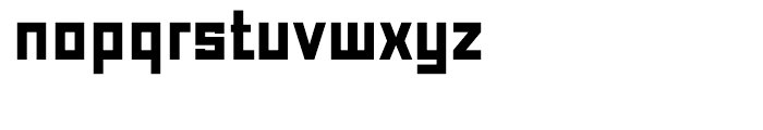 Just Square Cyrillic Bold Font LOWERCASE