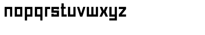 Just Square Cyrillic Demi Font LOWERCASE