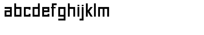 Just Square Cyrillic Medium Font LOWERCASE