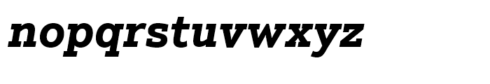 Justus Pro Bold Italic Font LOWERCASE