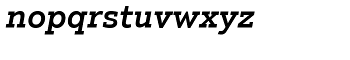 Justus Pro Medium Italic Font LOWERCASE