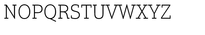 Justus Pro Thin Font UPPERCASE