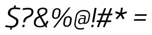 Juhl Italic Font OTHER CHARS