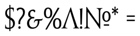 Jupiter Condensed Pro Regular Font OTHER CHARS
