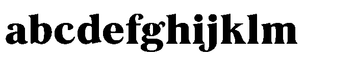 JUST Serif Extra Bold FONT