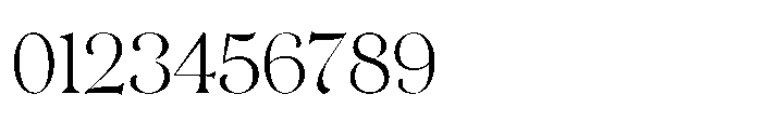 JUST Serif Extra Light Font OTHER CHARS