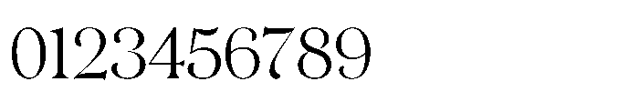 JUST Serif Light Font OTHER CHARS