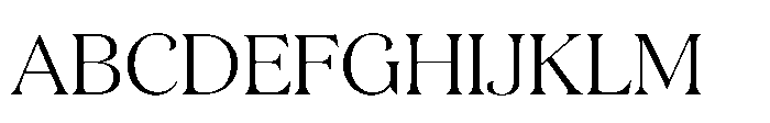 JUST Serif Light Font UPPERCASE