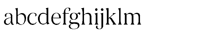 JUST Serif Light FONT