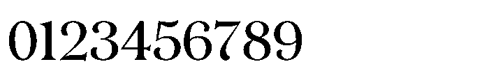 JUST Serif Medium Font OTHER CHARS