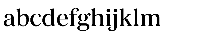 JUST Serif Medium FONT