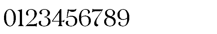 JUST Serif Regular Font OTHER CHARS