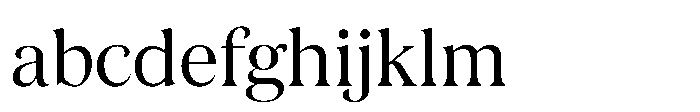 JUST Serif Regular FONT