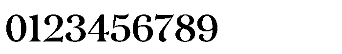 JUST Serif SemiBold Font OTHER CHARS