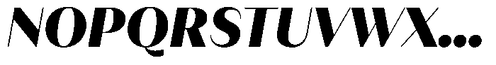 Juana Sans Black Italic Font UPPERCASE