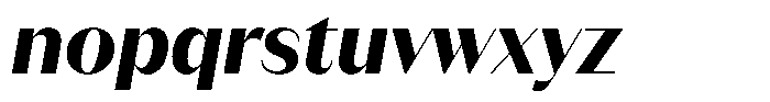 Juana Sans Bold Italic Font LOWERCASE
