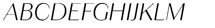Juana Sans ExtraLight Italic Font UPPERCASE