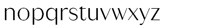 Juana Sans ExtraLight Font LOWERCASE